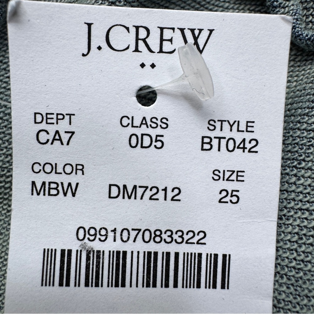 J. Crew Indigo Soft Denim Joggers - Size 25 - New With Tags! - Picture 10 of 14